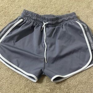 Grey short size small